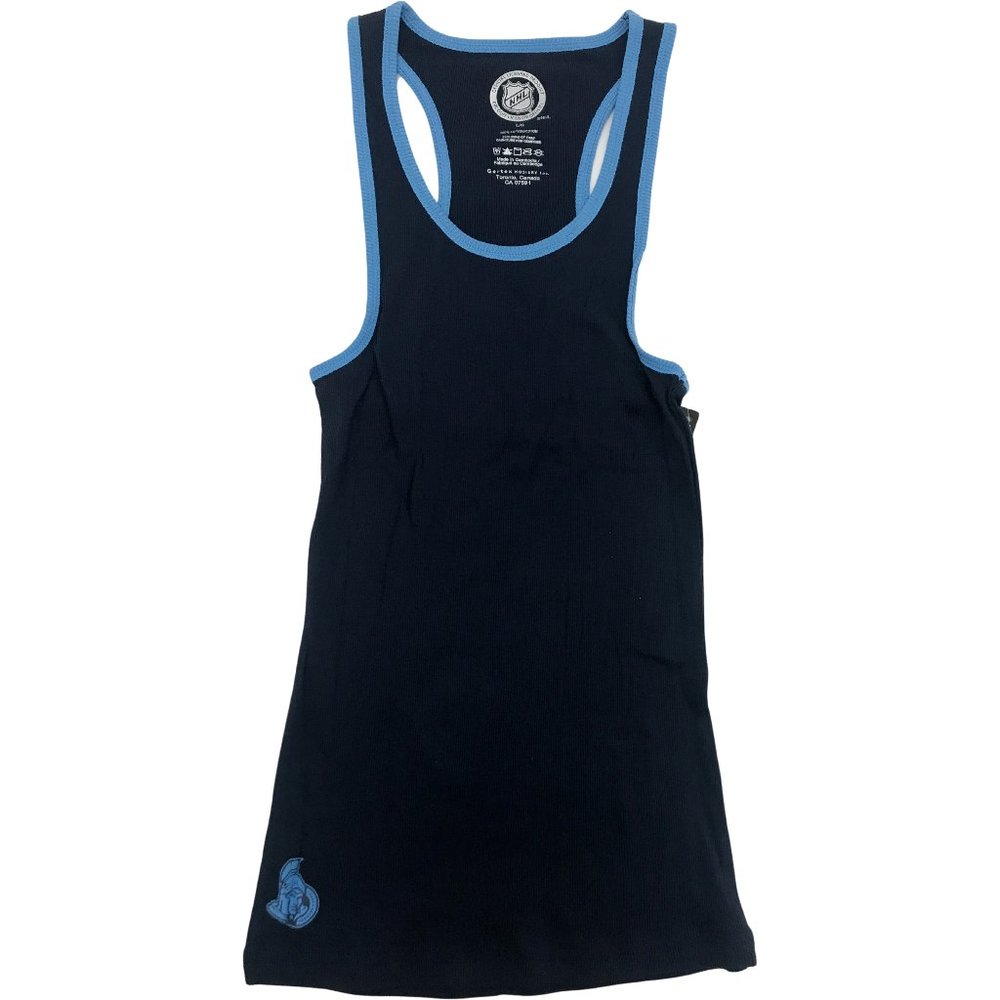 NHL | Women's Ottawa Senators Tank Top | Navy | Various Sizes